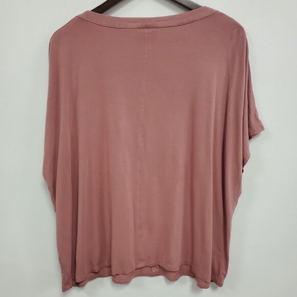 J Jill Womens Wearever Dolman Sleeve Boat Neck Top Size 1X Pink Comfort Capsule - Picture 3 of 12